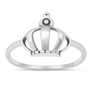 Silver Ring - Royal Crown