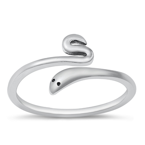 Silver Ring - Snake