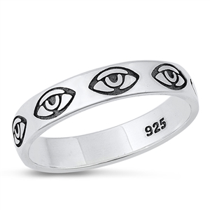 Silver Ring - Eye