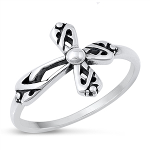 Silver Ring - Cross