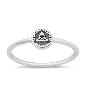 Silver Ring - Eye of Providence