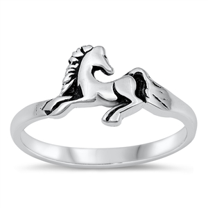 Silver Ring - Horse