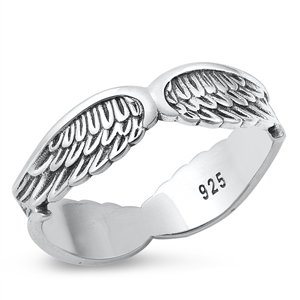 Silver Ring - Wings