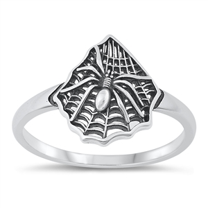 Silver Ring - Spider