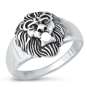 Silver Ring - Lion