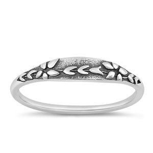 Silver Ring - Flower