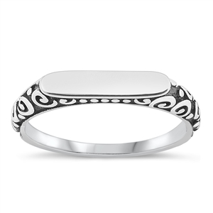 Silver Ring - Signet