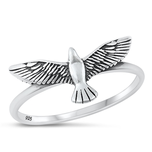 Silver Ring - Bird