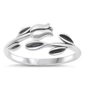 Silver Ring - Flower