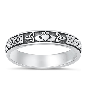 Silver Ring - Claddagh