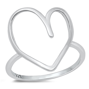 Silver Ring - Heart