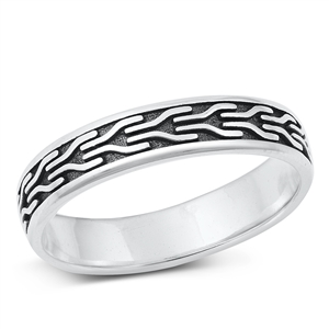 Silver Ring - Design Band