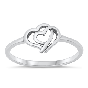 Silver Ring - Heart