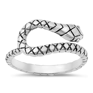 Silver Ring - Snake