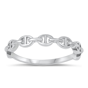 Silver Ring - Chain