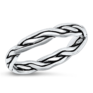 Silver Ring - Braid