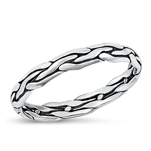 Silver Ring - Braid