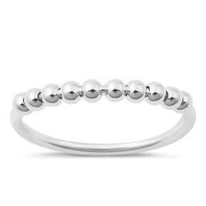 Silver Ring - Bead