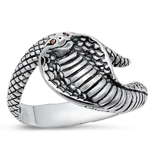 Silver Ring - Cobra Snake