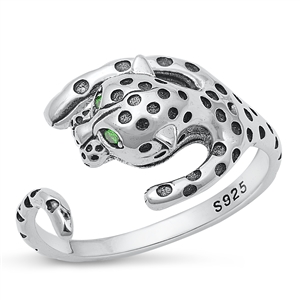 Silver Ring - Cheetah