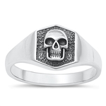 Silver Ring - Skull