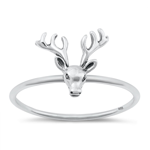 Silver Ring - Deer