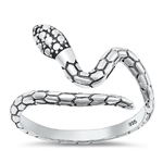 Silver Ring - Snake