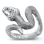 Silver Ring - Snake