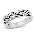 Silver Ring - Braid