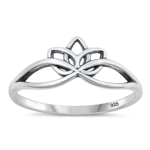 Silver Ring - Lotus