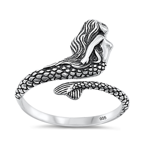 Silver Ring - Mermaid