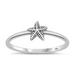 Silver Ring - Starfish