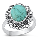 Silver Stone Ring - Bali