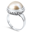 Silver Stone Ring