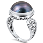 Silver Stone Ring