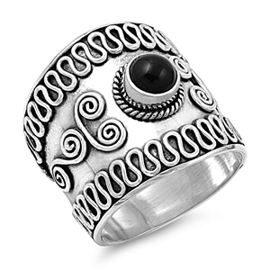 Silver Bali Ring