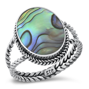 Silver Stone Ring