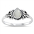 Silver Stone Ring