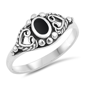 Silver Stone Ring