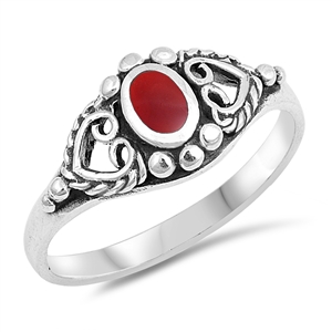 Silver Stone Ring