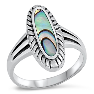 Silver Stone Ring