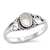 Silver Stone Ring