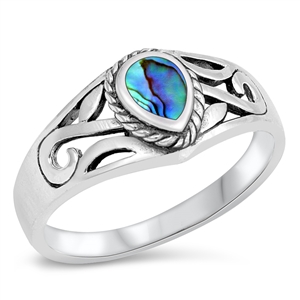 Silver Stone Ring