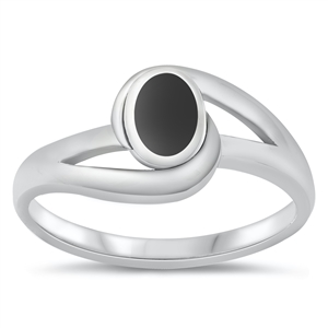 Silver Stone Ring