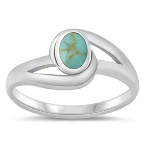 Silver Stone Ring