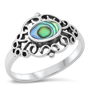 Silver Stone Ring