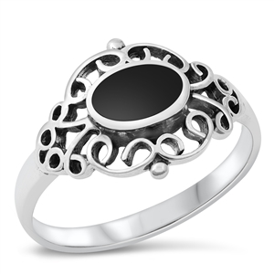 Silver Stone Ring