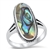 Silver Lab Opal Ring