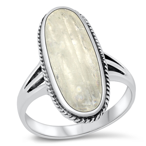 Silver Stone Ring