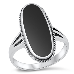 Silver Stone Ring